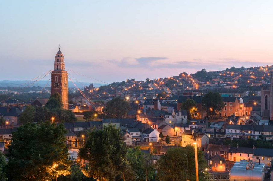 Night-time on The Northside of Cork City Cork My Lovely Home by the Lee